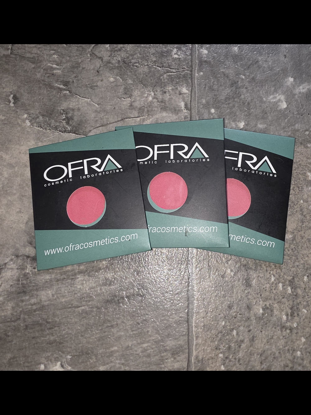 3 x Ofra Blush Godet in Melon 0.14oz BNIB